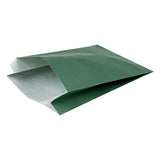 Bags, French Fry & Snack, Bag Tek 4.25 x 1.50 x 6.25 Inch, Paper, Forest Green,100 - 1 EACH