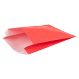 Bags, French Fry & Snack, Bag Tek 4.25 x 1.50 x 6.25 Inch, Paper, Red,100 - 1 EACH