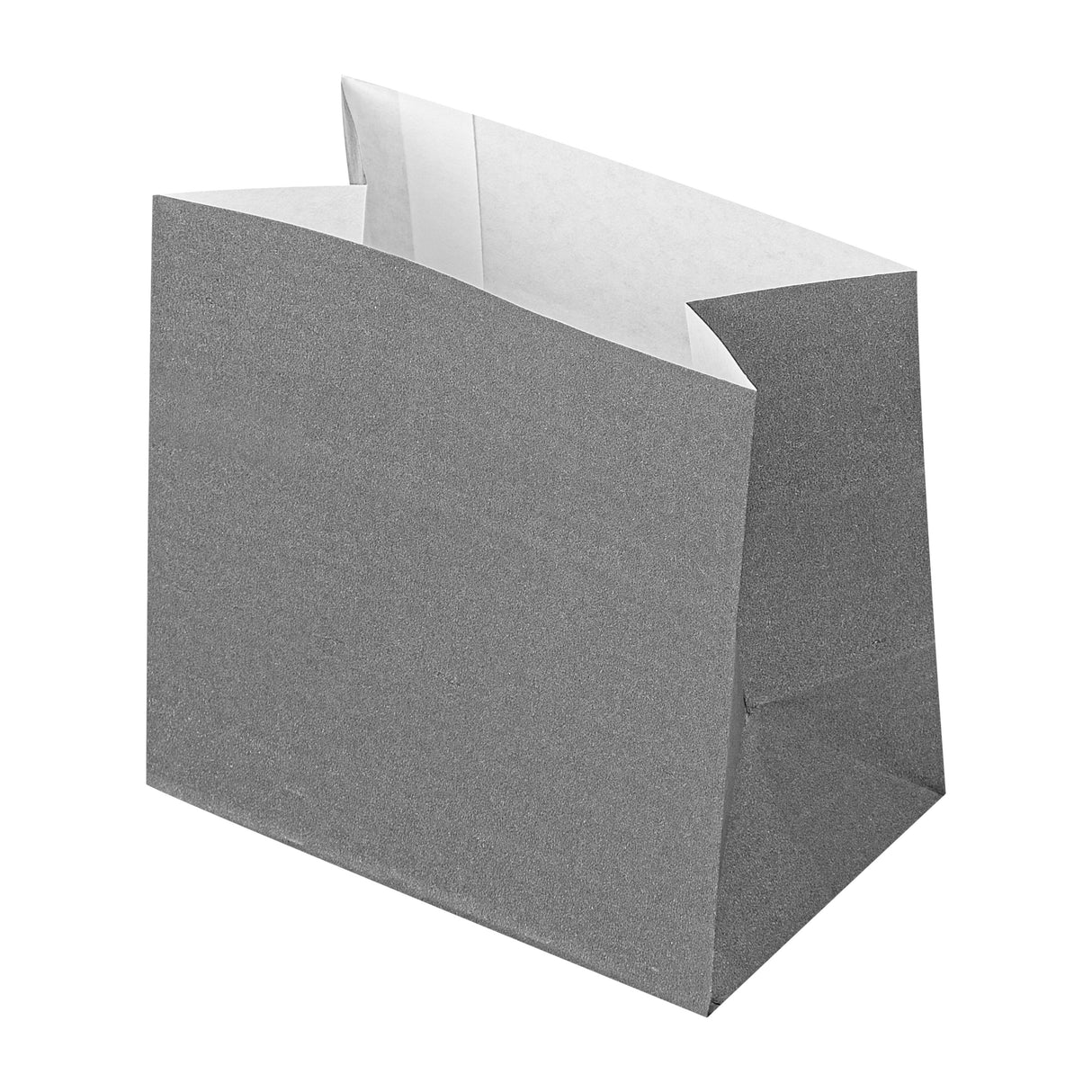 Bags, Snack, Bag Tek 3.75 x 2.25 x 3.75 Inch, Paper, Gray, Small,100 - 1 EACH