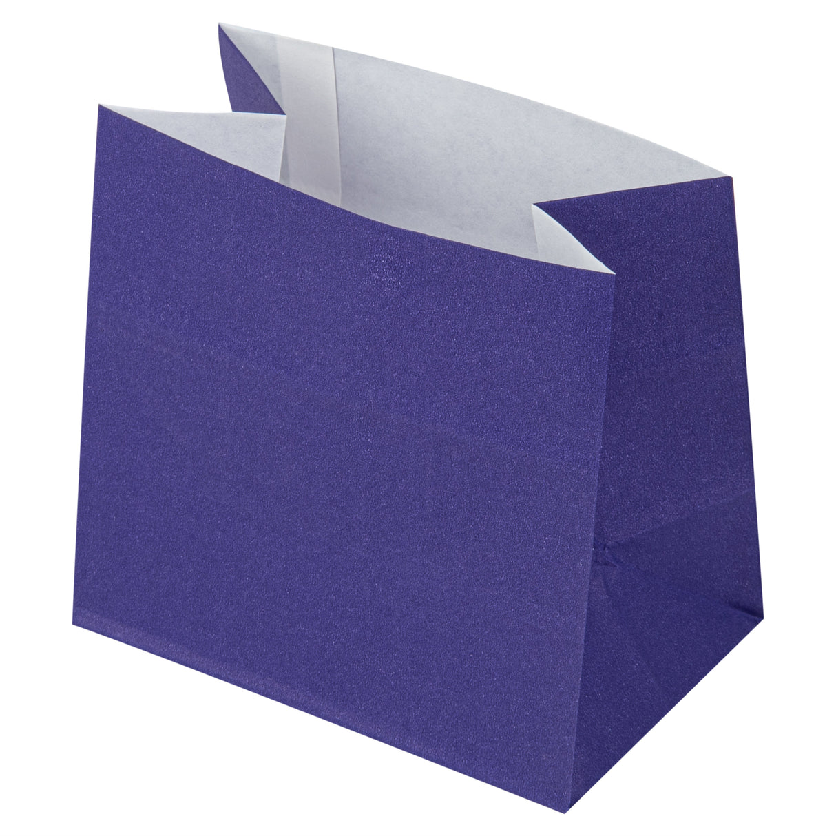 Bags, Snack, Bag Tek 3.75 x 2.25 x 3.75 Inch, Paper, Purple, Small,100 - 1 EACH