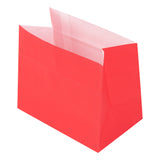 Bags, Snack, Bag Tek 4.25 x 2.50 x 3.75 Inch, Paper, Red, Large,100 - 1 EACH