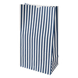 Bags, Bag Tek 7 x 4.25 x 12.50 Inch, Paper, Blue & White Stripe, 12 Pound,100 - 1 EACH