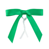 Bows, Twist Tie, Gift Tek 3 x 2.50 Inch, Emerald Green, Polyester Satin,40 - 100 COUNT