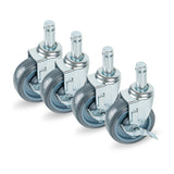 Casters, Stem, RW Base, 5 Inch, for Shelf Kit,4 - 1 EACH