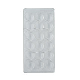 Molds, Candy & Chocolate, Pastry Tek 18-Compartment, Sea Shell, Polycarbonate,10 - 1 EACH