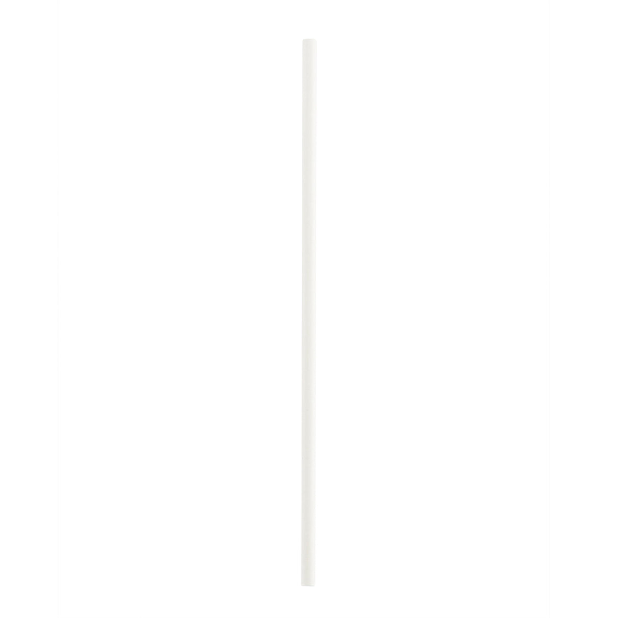 Coffee Stirrer & Lollipop Sticks, 6 Inch, Paper, White,25 - 1 EACH