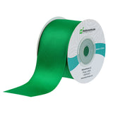 Ribbons, Satin, Gift Tek 1.50 Inch, Single-Face, Emerald Green, Polyester, 10 Yard,1 - 30 FOOT