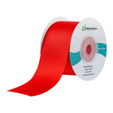 Ribbons, Satin, Gift Tek 1.50 Inch, Single-Face, Red, Polyester, 10 Yard,1 - 30 FOOT