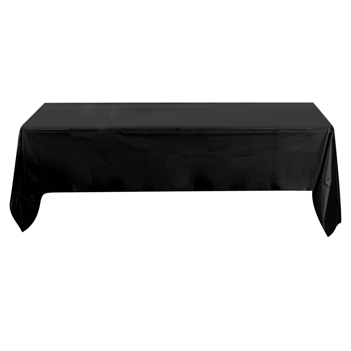 Covers, Table, Table Tek 108 x 54 Inch, Plastic, Black, Rectangular,2 - 1 EACH