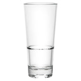 Glasses, Plastic Highball, Bev Tek, 14 Ounce, Polycarbonate, Stackable, 3 x 3 x 6.50 Inch,6 - 1 EACH