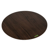 Boards, Cheese & Charcuterie, Cater Tek 13.75 x 13.75 Inch, Paper, Dark Faux Wood Print, Round,10 - 1 EACH
