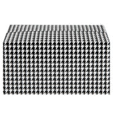 Boxes, Lunch & Chicken, Bio Tek 80 Ounce, Paper, Black Houndstooth, 9 x 5 x 5 Inch, with Fast Top,4 - 25 COUNT