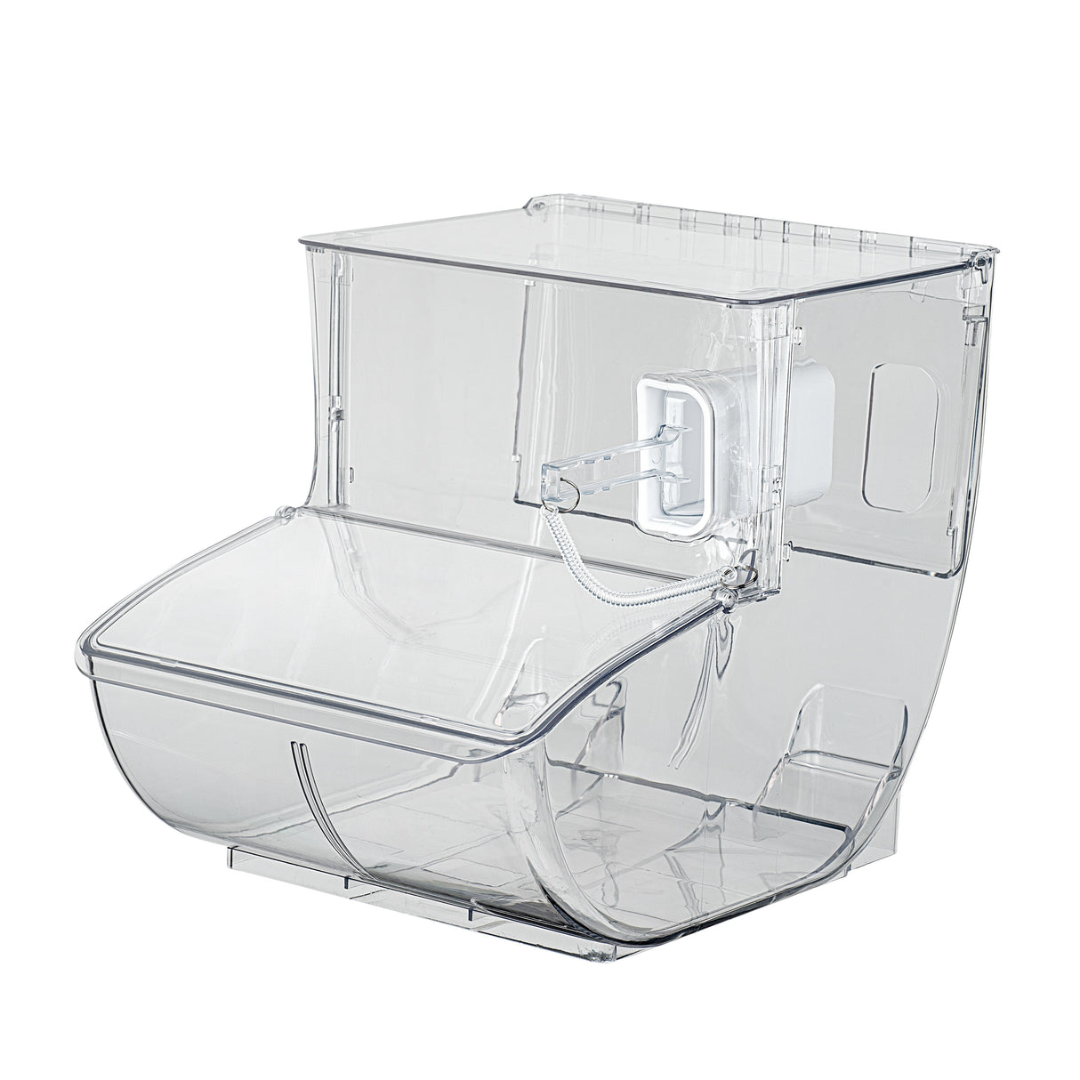 Bin, Topping, Met Lux 5.25 Gallon, Clear, Plastic, 16 x 11.75 x 13 Inch, with Scoop,1 - 1 EACH