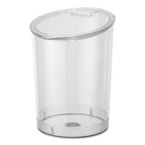 Jars, Storage, Met Lux 4 Gallon, Clear, Plastic, 9.75 x 9.75 x 13.75 Inch,1 - 1 EACH
