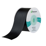 Ribbons, Satin, Gift Tek 1.50 Inch, Single-Face, Black, Polyester, 10 Yard,10 - 30 FOOT
