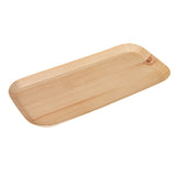 Trays, Food, Cater Tek 10.50 x 5 Inch, Paper, Natural Faux Wood Print, Rectangular,100 - 1 EACH