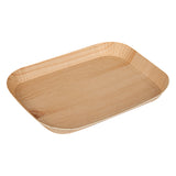 Trays, Food, Cater Tek 6.50 x 5 Inch, Paper, Natural Faux Wood Print, Rectangular,100 - 1 EACH