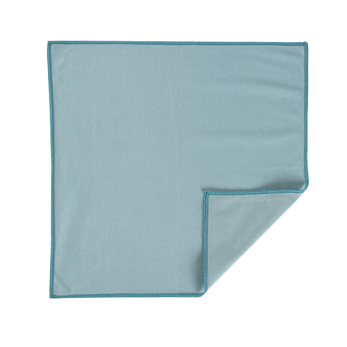Cloths, Glass Cleaning, Clean Tek, Microfiber, 15.75 x 15.75 Inch, Light Blue,50 - 2 COUNT