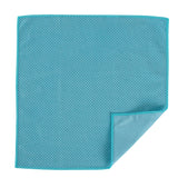 Cloths, Glass Cleaning, Clean Tek, Microfiber, 15.75 x 15.75 Inch, Light Blue, Diamond Weave,100 - 1 EACH