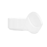 Trays, 2-Compartment, Pulp Safe 18.50 x 11.25 Inch, Sugarcane & Bagasse, White,4 - 25 COUNT