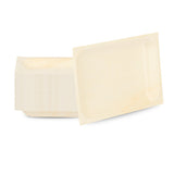 Plates, Taipei 7 x 5 x 0.50 Inch, Poplar Wood, Natural, Rectangular,4 - 50 COUNT