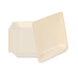 Plates, Taipei 7 x 7 x 1 Inch, Poplar Wood, Natural, Square,4 - 50 COUNT