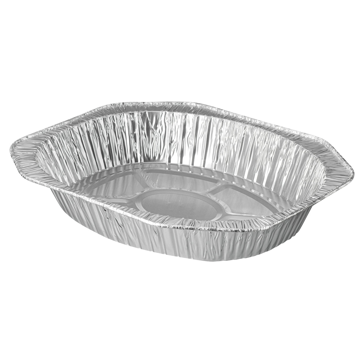 Pans, Roast, Foil Lux 17.50 x 14 x 3.25 Inch, Aluminum Foil, Oval,5 - 10 COUNT