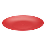 Plates, Moderna 9 x 0.75 Inch, Plastic, Red, Round,40 - 1 EACH