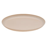 Plates, Moderna 8.50 x 0.50 Inch, Plastic, Light Pink, Round,40 - 1 EACH
