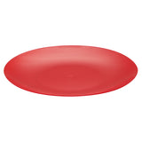 Plates, Moderna 7.50 x 0.50 Inch, Plastic, Red, Round,40 - 1 EACH