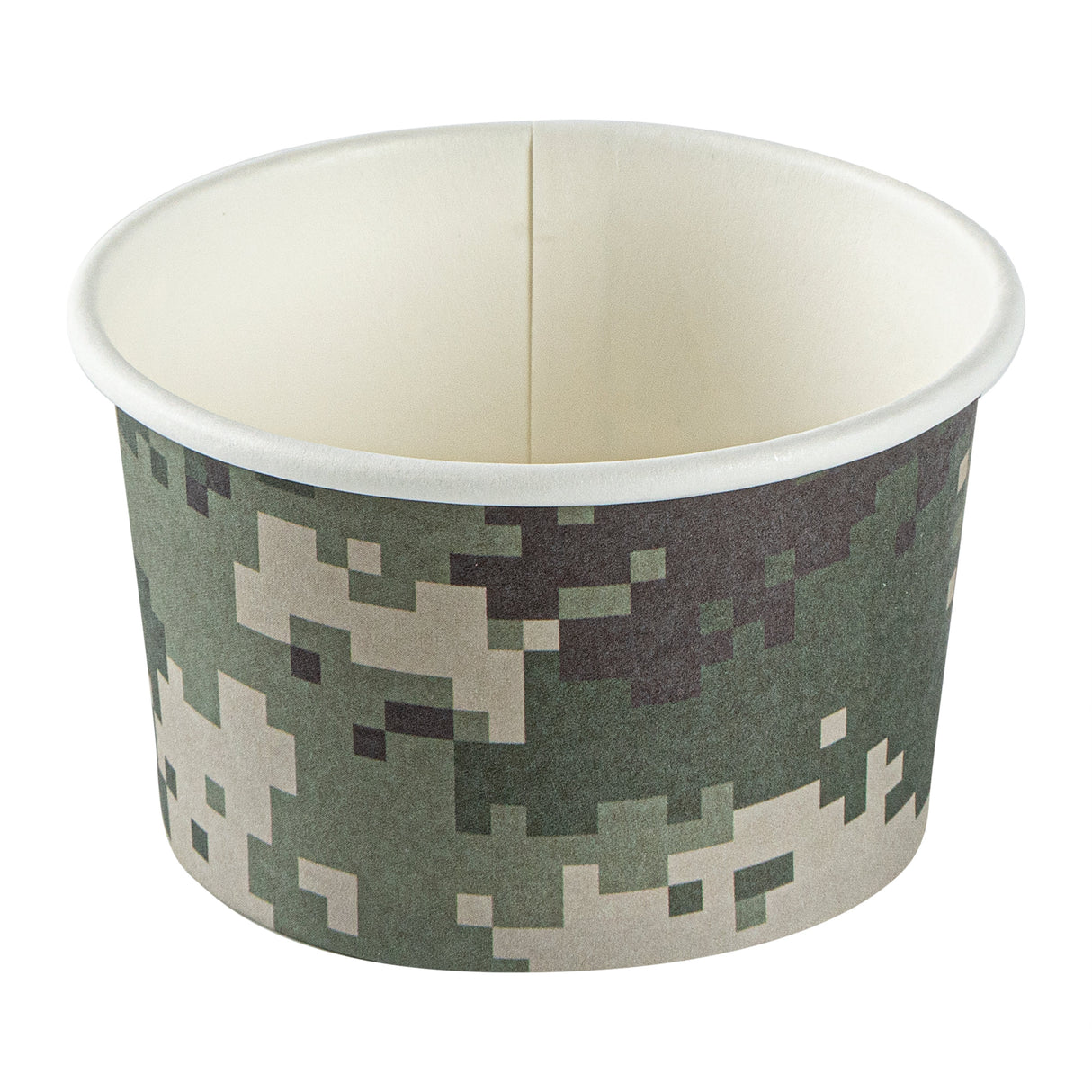 Cups, To-Go, Coppetta 3 Ounce, Paper, Camouflage, 3 x 3 x 1.75 Inch,50 - 1 EACH