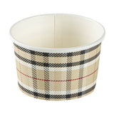 Cups, To-Go, Coppetta 3 Ounce, Paper, Plaid, 3 x 3 x 1.75 Inch,50 - 1 EACH