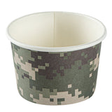 Cups, To-Go, Coppetta 4 Ounce, Paper, Camouflage, 3 x 3 x 2.50 Inch,50 - 1 EACH