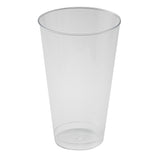 Tumblers, RW Base 16 Ounce, Plastic, Clear, 3.25 x 3.25 x 5.25 Inch,20 - 1 EACH
