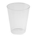 Tumblers, RW Base 8 Ounce, Plastic, Clear, 3 x 3 x 3.25 Inch,20 - 1 EACH