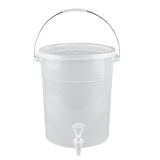 Dispenser, Beverage, Bev Tek 6 Gallon, Round, Clear, Plastic, 12.25 x 12.25 x 15 Inch,1 - 1 EACH