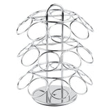 Holder, Coffee Pod & Capsule, Restpresso 6.75 x 6.75 x 8.75 Inch, Revolving, Iron, Holds 27 K-Cups,1 - 1 EACH