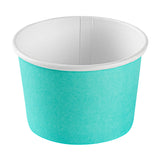 Cups, To-Go, Coppetta 4 Ounce, Paper, Turquoise, 3 x 3 x 2.50 Inch,50 - 1 EACH