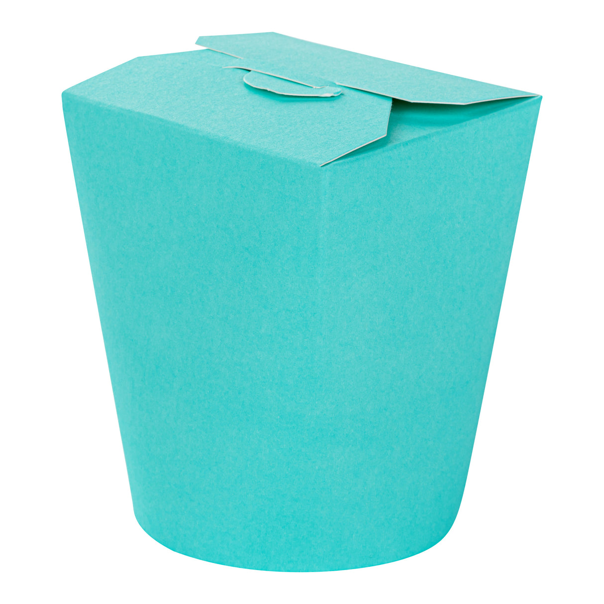 Containers, Noodle Take-Out, Bio Tek 16 Ounce, Paper, Turquoise, Round,50 - 1 EACH