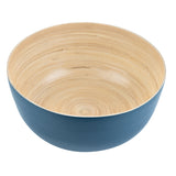 Bowls, Salad, Bambuddha 51 Ounce, Spun Bamboo, Blue, Extra Large 13.50 x 13.50 x 6.25 Inch, Round,1 - 1 EACH