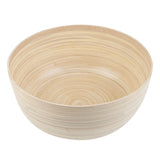 Bowls, Salad, Bambuddha 51 Ounce, Spun Bamboo, Natural, Extra Large 13.50 x 13.50 x 6.25 Inch, Round,1 - 1 EACH