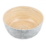 Bowls, Salad, Bambuddha 51 Ounce, Spun Bamboo, Gray, Extra Large 13.50 x 13.50 x 6.25 Inch, Round,1 - 1 EACH