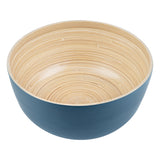 Bowls, Salad, Bambuddha 30 Ounce, Spun Bamboo, Blue, Large 11 x 11 x 5.50 Ounce, Round,1 - 1 EACH