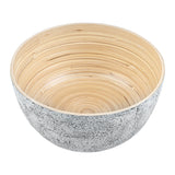 Bowls, Salad, Bambuddha 30 Ounce, Spun Bamboo, Gray, Large 11 x 11 x 5.50 Ounce, Round,1 - 1 EACH