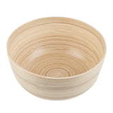 Bowls, Salad, Bambuddha 25 Ounce, Spun Bamboo, Natural, Medium 9.50 x 9.50 x 4.75 Inch, Round,1 - 1 EACH