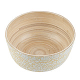 Bowls, Salad, Bambuddha 15 Ounce, Spun Bamboo, Beige, Small 7.75 x 7.75 x 4 Inch, Round,1 - 1 EACH