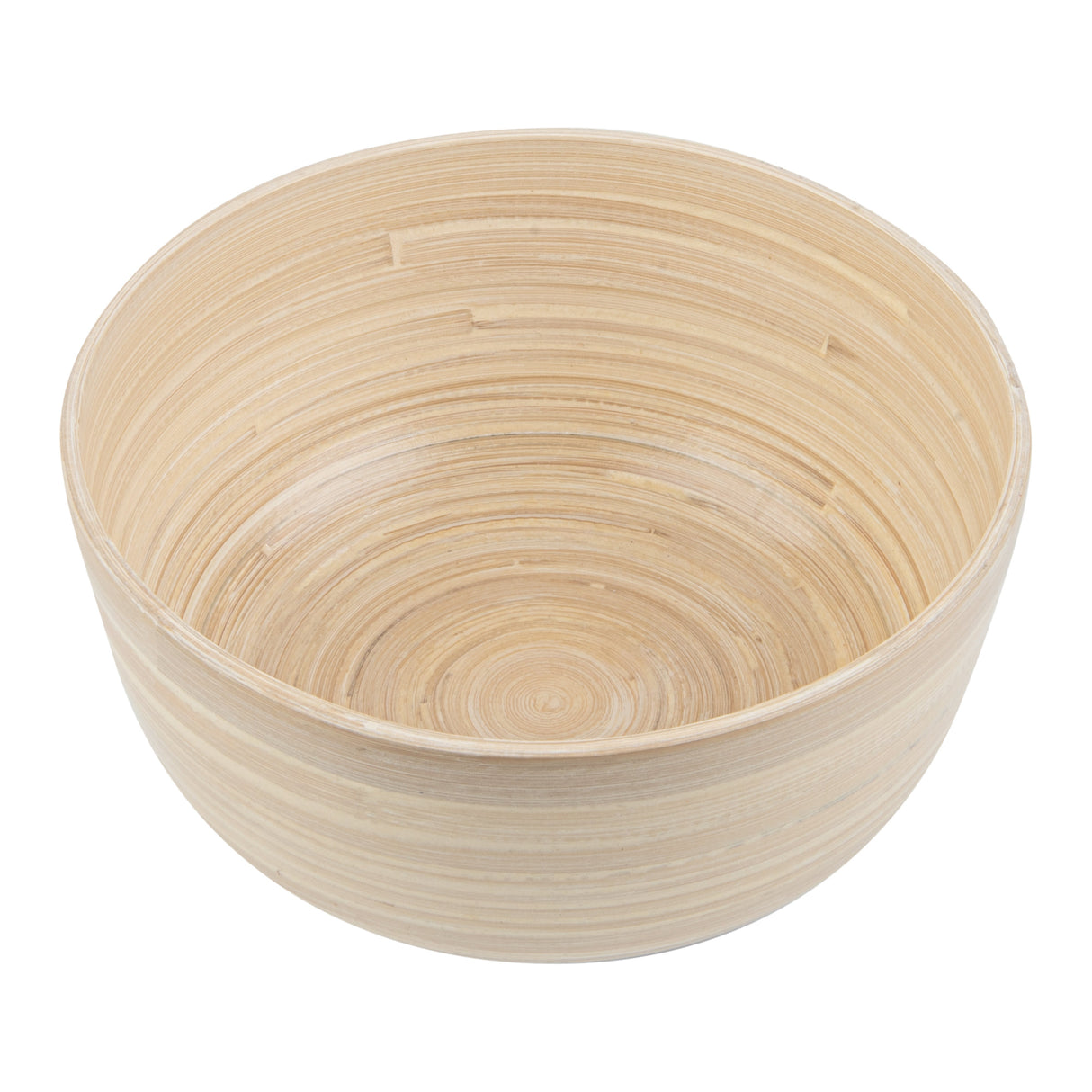 Bowls, Salad, Bambuddha 15 Ounce, Spun Bamboo, Natural, Small 7.75 x 7.75 x 4 Inch, Round,1 - 1 EACH
