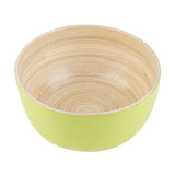 Bowls, Salad, Bambuddha 15 Ounce, Spun Bamboo, Green, Small 7.75 x 7.75 x 4 Inch, Round,1 - 1 EACH