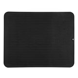 Mats, Dish Drying, Comfy Grip 23 x 18 Inch, Black, Rectangular,1 - 1 EACH