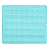 Mats, Dish Drying, Comfy Grip 17.75 x 15.75 Inch, Turquoise, Rectangular,1 - 1 EACH